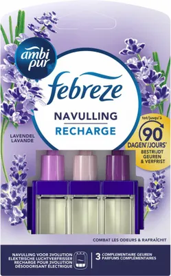 Obrázek produktu pro Ambi Pur - 3Volution - Náplň - Levandule - 20 ml - 1 kus