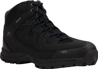 Image de Trespass Bottes de randonnée pour hommes Finley, imperméables TP3391 (43 UE) (Noir/Bleu)
