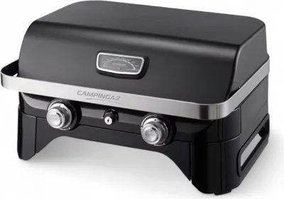Produktbild von Gasgrill mit 2 Brennern 58x36 cm Leistung 5kw Zündung instastart emaillierter Deckel Campingaz Attitude 2100 LX