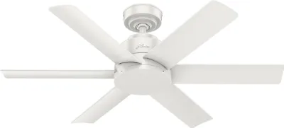 Obrázek produktu pro Stropní ventilátor s nástěnným vypínačem Kennicott White 112 cm