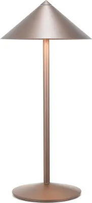 Produktbild von Zafferano - LED-Tischleuchte Pina L, 6W, IP65, Touch-Dimmer, Bronze
