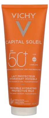 Produktbild von Vichy 3337871322694, Sunscreen milk, Gesicht & Körper, 300 ml, Röhre, Feuchtigkeitsspendend, Schutz, Empflindliche Haut