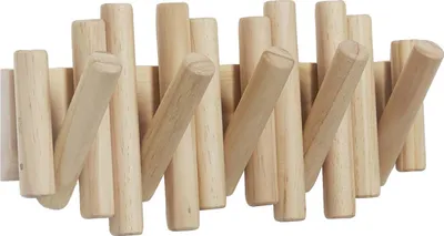 Zdjęcie produktu dla Umbra 1011471-390, Uniwersalny hak, Drewno, Drewno sosnowe, 2,26 kg, 381 mm, 44 mm