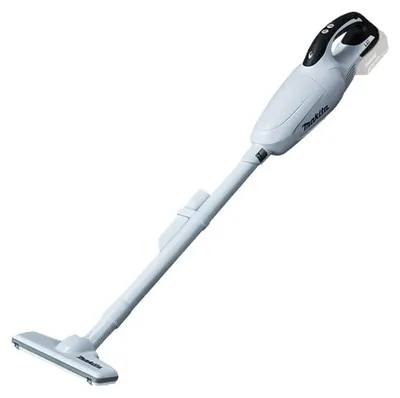 Produktbild von Makita DCL181FZW, Stabstaubsauger, Beutellos, Weiß, 0,65 l, 1,4 m³/min, Trocken