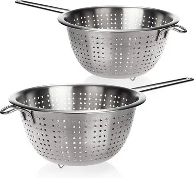 Produktbild von Famanu Küchensieb Vielseitig - 2er Set, Edelstahl