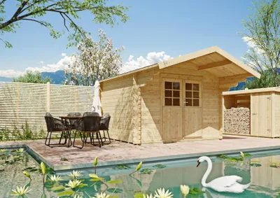 Produktbild von Gartenhaus Hidra II 3,00x2,50 m