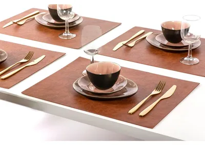 Imagen del producto de Mantel individual rectangular Troja, color