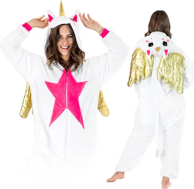 Obrázek produktu pro Teplé pánské pyžamo kombinéza kigurumi onesie zimní převlek kostým S