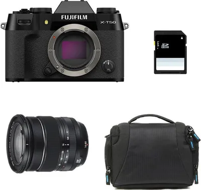 Immagine prodotto di FUJIFILM X-T50 NERA + Obiettivo 16-80mm + Borsa + Scheda SD da 8 GB