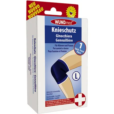Immagine prodotto di WUNDmed® 04-005L WUNDmed® Kniebandage 04-005L, Gr. L blau, 1 St.