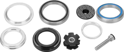 Zdjęcie produktu dla Widelec przedni Viaron 42x52mm Roadbike Headset Łożyska Waterefrid Bowl Groupblack
