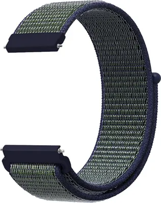 Zdjęcie produktu dla Bransoletki na rękę Smartwatch 20 / 22 mm do Samsung Galaxy LG Watch Honor Garmin, kolor: głęboka mgła szara, szerokość mostka: 20 mm