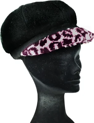 Produktbild von Mütze Leoparda aus softer Wolle in modischem Design von collezione alessandro
