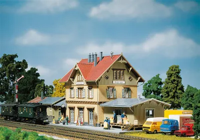 Produktbild von Faller 110107 - 1/87 / H0 Bahnhof Güglingen - Neu