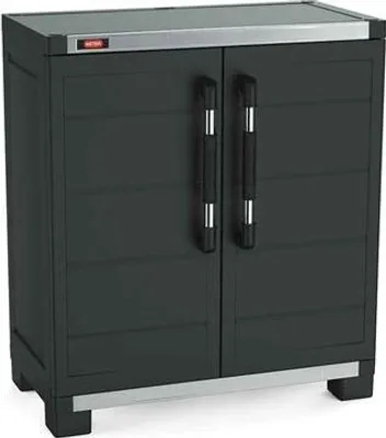 Image de KETER Xl Garage Meuble de rangement bas Noir 9772