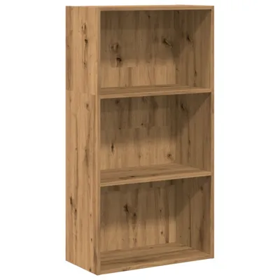 Obrázek produktu pro vidaXL Artisan dubová knihovna 60x30x114 cm materiál na bázi dřeva