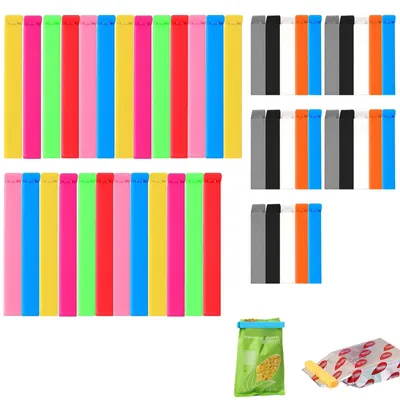 Lebensmittelclips Set 50 Stück – 6 cm & 11 cm – luftdicht