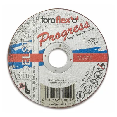 Produktbild von Cimco 208912, Schneidedisk, Flache Mitte, Edelstahl, Jede Marke, 12,5 cm, 1,2 mm