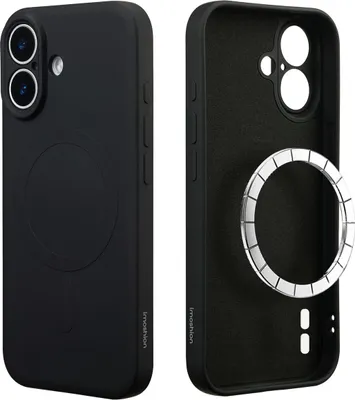Zdjęcie produktu dla imoshion Color Backcover z MagSafe dla Apple iPhone 17 - Czarny