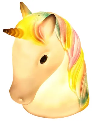 Produktbild von LED Dekolampe Einhorn, Tischlampe, USB oder Batterie, H 21 cm