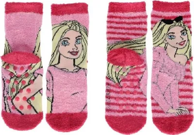 Obrázok produktu pre Barbie nadýchané ponožky 2 páry pre maximálne pohodlie