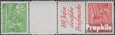 Produktbild von Briefmarken Berlin (West) 1949 Mi SKZ1B postfrisch Berliner Bauten