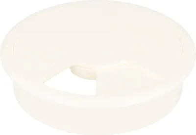 Produktbild von Kabeldurchlass weiss ø80mm Kabelöffnung Kabeldurchführung Kabeldose rund