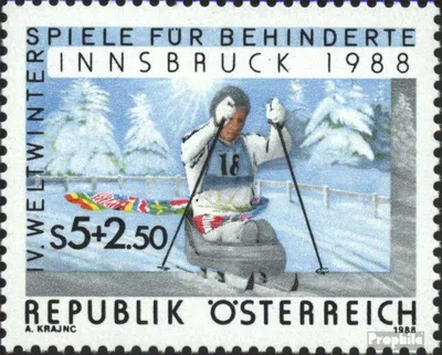 Produktbild von Briefmarken Österreich 1988 Mi 1910 (kompl.Ausg.) gestempelt Weltwinterspiele