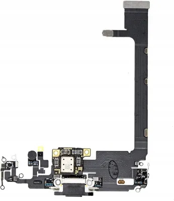Immagine prodotto di Connettore dock con IC per iPhone 11 Pro (Space Grey/Nero) Presa di ricarica Flex Original da smontare