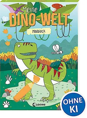 Immagine prodotto di Il mio mondo dei dinosauri - Blocco da disegno