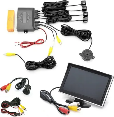 Image de Capteur de stationnement Moniteur VIDÉO 5 Caméra de recul