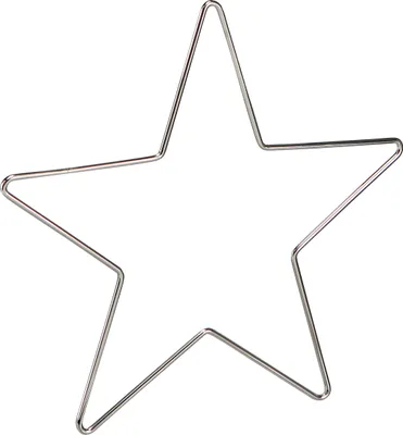 Produktbild von Metallstern Weihnachtsanhänger Dekoideen Festliche Dekoration, 6 Stück