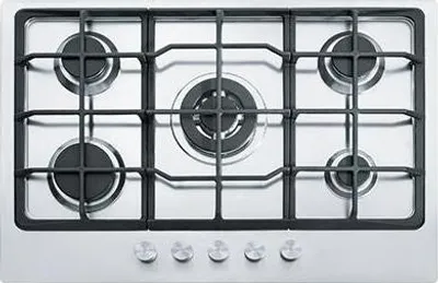 Produktbild von Franke FHNE 755 4G TC XS C, Edelstahl, Integriert, 75 cm, Gaskochfeld, Edelstahl, 5 Zone(n)