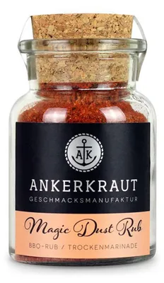Obrázek produktu pro Ankerkraut 4260347890245, Práškové koření, 100 g, Černý pepř, Kajenský pepř, Římský kmín, Česnek, Jalapeño, Hořčičné semeno, Surová..., 273 kcal, 1148 kJ, 4,6 g