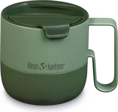Produktbild von Klean Kanteen Rise 14oz/400ml Mug - Edelstahlbecher - Flip-Deckel - Sea Spray