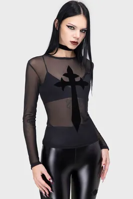 Immagine prodotto di KILLSTAR Top a maniche lunghe - Mephitia L