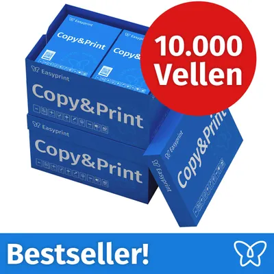 Productafbeelding van NIEUW: Easyprint Printerpapier Kopieerpapier 10000 Vel 20 x 500 A4 Premium Extra Wit CIE 160 Testwinnaar PEFC-gecertificeerd