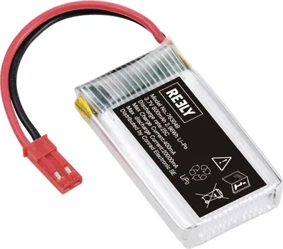 Produktbild von Reely Modellbau-Akkupack (LiPo) 3.7 V 800 mAh Zellen-Zahl: 1 25 C Softcase BEC