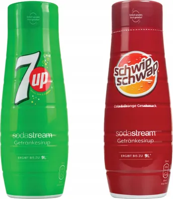 Image de Sirup Sodastream Schwip Cola Orange 7 UP , 440 ml, 2 cous cous