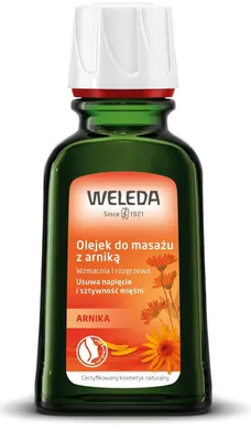 OLEJEK DO MASAŻU Z ARNIKĄ ECO 50 ml - WELEDA