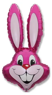 Zdjęcie produktu dla balon 3szt foliowy 24" FX - "Rabbit" różowy 901589F
