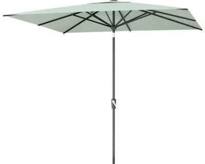 Produktbild von Mittelstockschirm SOLUNA Sarry 250 x 250 cm grün mit UV-Schutz 80, wasserabweisende Polyesterbespannung