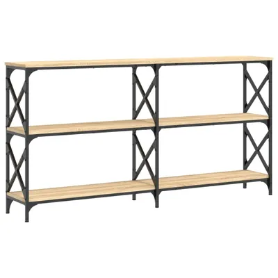Produktbild von Konsolentisch Sonoma-Eiche 156x28x80,5 cm Holzwerkstoff