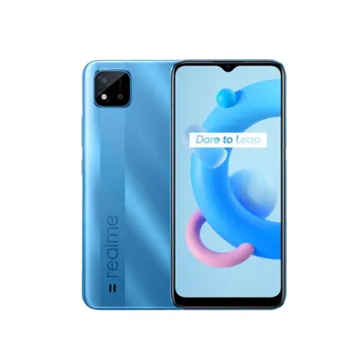 Produktbild von realme C C11, 16,5 cm (6.5"), 4 GB, 64 GB, 8 MP, Android 11, Blau