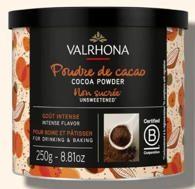 Image de Poudre de cacao Valrhona, 250g