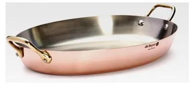 Produktbild von Ovale Auflaufform aus Kupfer