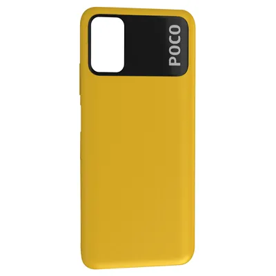 Zdjęcie produktu dla Xiaomi, pokrywa baterii do Xiaomi Poco M3 Original Service Pack, żółta
