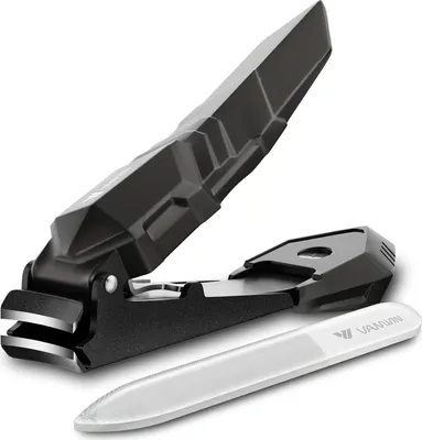 Produktbild von Schwere Nagelschneider für Fingernägel und Fußnägel - Kleckerfrei - 1 Stück