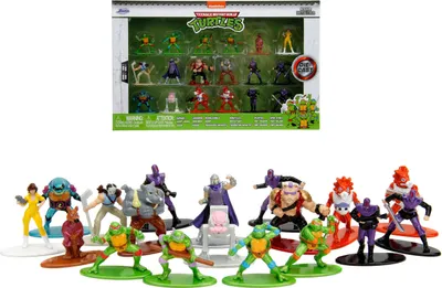 Obrázok produktu pre JADA TURTLES METAL FIGURES 18-PAK warrior ninja turtles