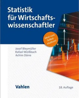 Obrázok produktu pre Statistik für Wirtschaftswissenschaftler